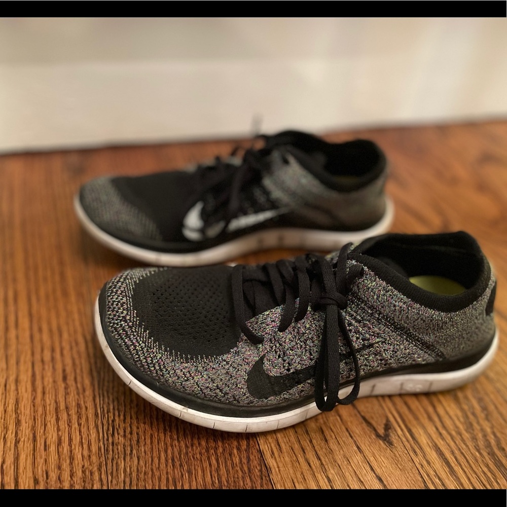 Nike Free 4.0 Multicolored Flyknit Sneakers